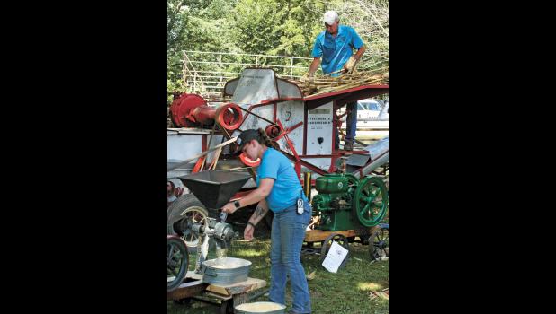 File Photo During each show various demonstrations will draw large crowds such as it did during the 42nd annual Northern Indiana Power From the Past.