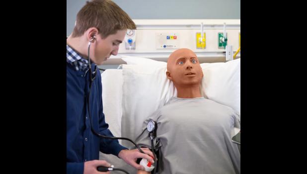 Photo provided. The AI manikin that Pulaski County EMS is looking to purchase is the Alex PLUS patient simulator.