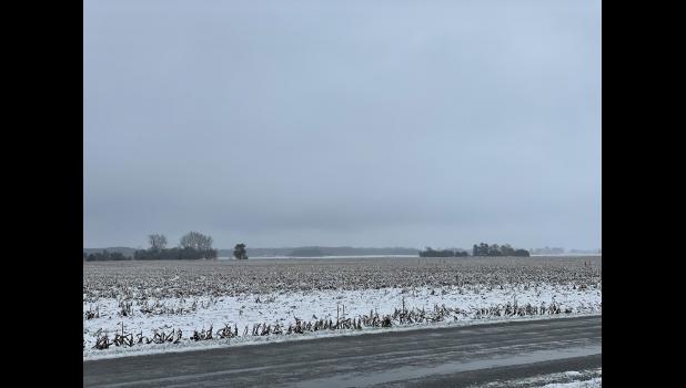 Photo by Megan Galbreath A brief stint of snowfall covered the ground on Sunday, Nov. 14, giving many a preview of what winter may bring this year. This photo was taken in southern Pulaski County near Thornhope.