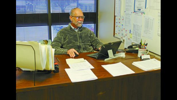 Pulaski County Building Inspector Doug Hoover told the commissioners Monday night that he is pleased with the number of permits. He is anticipating some bigger building projects happening this year.