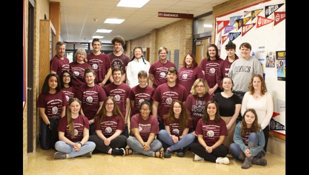 The Winamac Community High School Academic Super Bowl team.