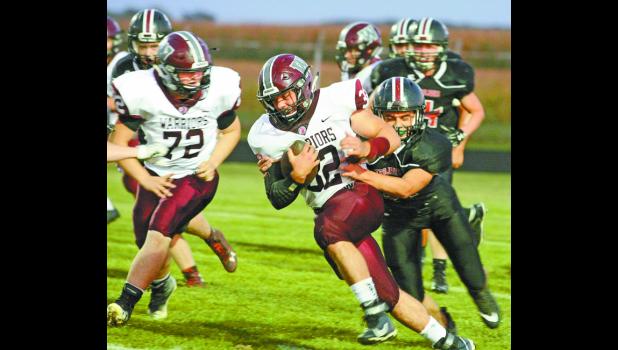 All night long, Ethan Rogers ran through and over the West Central defense.