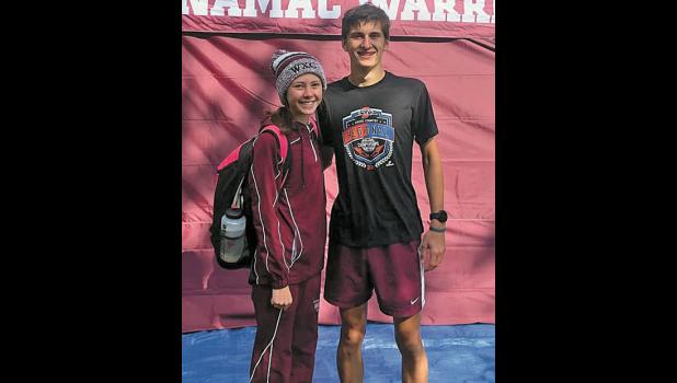 Following exceptional runs at the Culver Academy cross-country regional, Kate Collins and Ryan Huggler will represent Winamac at the New Prairie semi state Saturday.