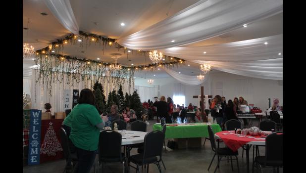 Photos by Megan Galbreath There were many crafts, activities, and vendors for guests at the ‘A Hometown Holiday Celebration’ event to enjoy.
