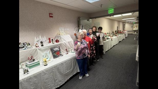 Photo provided. The Pulaski Memorial Hospital Auxiliary hosted a Christmas Bazaar in the main lobby on Tuesday, Nov. 18 and Wednesday, Nov. 19.