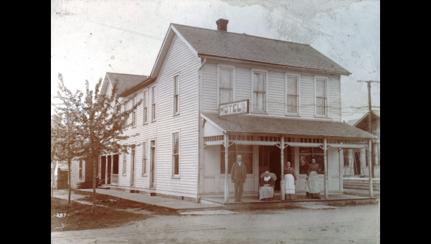 A photo of the building circa 1900s was posted on the Pulaski County Library Facebook on April 26, 2013, as part of their Flashback Friday series.