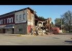 The rumble of a building collapsing took many by surprise on April 23, as a portion of the Sportsman’s Bar and Grill building caved in.
