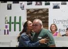 2021 Miss Pulaski County Jenna Zeider, the daughter of Rich and Elaine Zeider, shared a sweet kiss with her father.