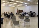 Pulaski County Commissioners and county council members met during an emergency meeting on March 18 to discuss shutting the courthouse to the public but still offering services to the public.