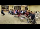 Several people gathered at the Pulaski County Public Library Nov. 9 to hear what the future plans are of the community pool committee after the Winamac Town Council approved to not move forward with pool operational funds until those funds are available.
