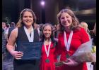 Photo provided. Breana Amezquita of Fulton County, Emily Sanchez of Cass County and Allie Sanders of Pulaski County.