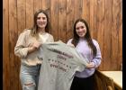 Photo by Megan Galbreath Winamac seniors Emily Weaver and JeeAnne Peterson are excited to compete in the Distinguished Young Women local program on Sunday, Nov. 24.