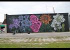 Francesville's first public art piece is featured on the side of the Neihouser Building in Francesville. The art piece was created by muralist Jenna Morello.