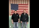 Northern Indiana Power from the Past President John Crist called a special meeting to vote on donating to the Francesville Volunteer Fire Department to help them with the fire truck repair. Pictured are John Crist and Francesville fire chief Buzz Alma.