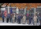 In less than favorable conditions, community members and veterans lined the streets of downtown Winamac to pay tribute to America’s heroes.