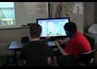 Photo by Paul Hettinger As part of the eSports league, students meet two days a week to practice their video game skills.