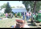 Folks of all ages enjoyed listening, reminiscing and swapping stories about the old days at the third annual tractor fest held in Pulaski on Aug. 13.