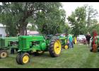 The vintage tractors were a perfect background as exhibitors and guests alike swapped stories and reminisced about the old days.