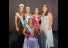 Photo by Megan Galbreath Miss Pulaski County 2025 Emily Weaver, her court and 2024 Miss Pulaski County Maggie Smith.