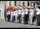 A 21-gun salute is fired to honor the nation’s fallen on Memorial Day.