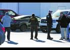 Police descended on a local Winamac business as they found the missing Knox woman and her vehicle on Friday.