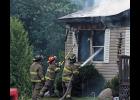 Firefighters from North Judson, Medaryville and Winamac were dispatched Monday, Aug. 13, to battle a house engulfed in fire.