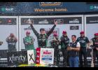 Justin Haley brought home his third Daytona win in three years. Photo courtesy of Kaulig Racing.