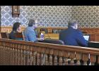 Former Tippecanoe Township Trustee Kathleen Keller faced a sentencing hearing with her attorney Danny Saiz on March 22. Pulaski County Prosecuting Attorney Daniel Murphy represented the State.