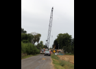 Bridge 257 on CR 400 E. is well underway and on schedule. The project could be completed by the end of the month.