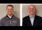 Josh Burgess (left) will be Winamac Community High School’s new head varsity football coach and Tony Stesiak (right) is taking the reins as head varsity girls’ basketball coach. Burgess and Stesiak both shared what their visions were for their respective programs.