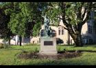 "The Teacher" is located on the county courthouse lawn.