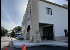Work on the justice center addition is drawing to a close, with construction expected to conclude by the first of July.