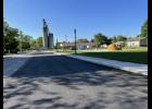 The Owen Abbott Memorial Splash pad parking lot has been paved and is awaiting striping.