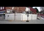 A new fence has been secured around the collapsed portion of the Sportsman’s Bar and Grill in Monterey. Along with the fence, no trespassing signs have been hung. The fence was placed around the building by the Pulaski County Building Inspector’s Office. Monterey Council members are reviewing their options in regards to debris to be cleaned up.
