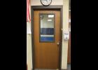 Doors that are more than 40 years will soon be replaced at the West Central Elementary School through a local match and the Secured School Safety Grant program.