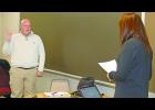 Rob Zeider was sworn as an Eastern Pulaski Community School Board member Monday evening. 